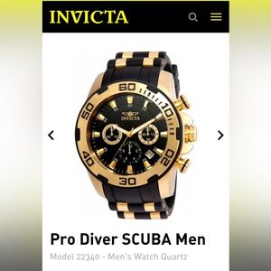Invicta Pro Diver SCUBA Men’s Watch